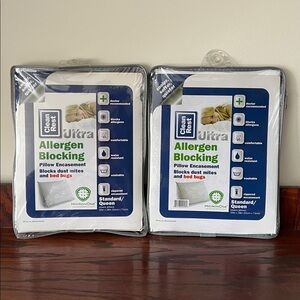 Clean Rest Ultra Allergen Blocking Pillow Encasements